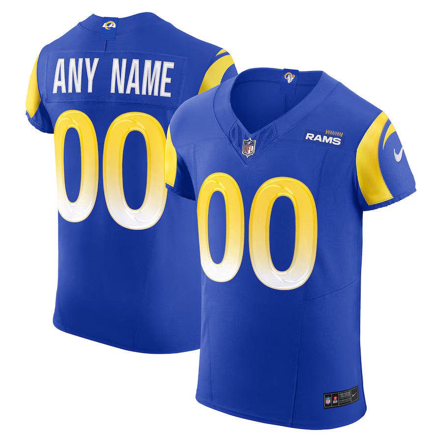 Los Angeles Rams Vapor F.U.S.E. Elite Custom Jersey - Royal - NFL