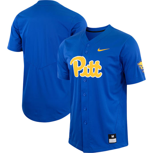 Pitt Panthers Baseball Jersey - Royal -