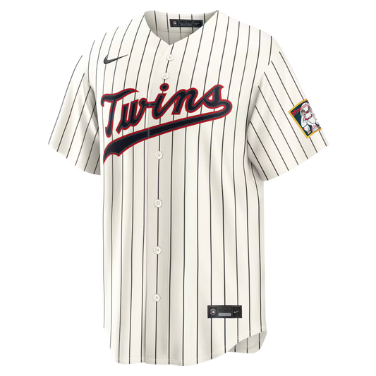 Royce Lewis #23 Minnesota Twins Baseball Jersey - Cream