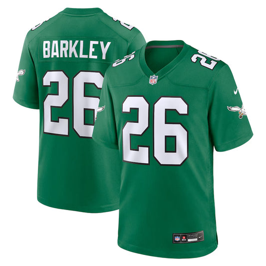 Saquon Barkley Philadelphia Eagles Alternate Game Jersey - Kelly Green - NFL