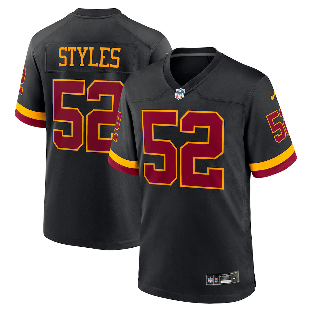 Sonny Styles #52 Washington Commanders Football Jersey