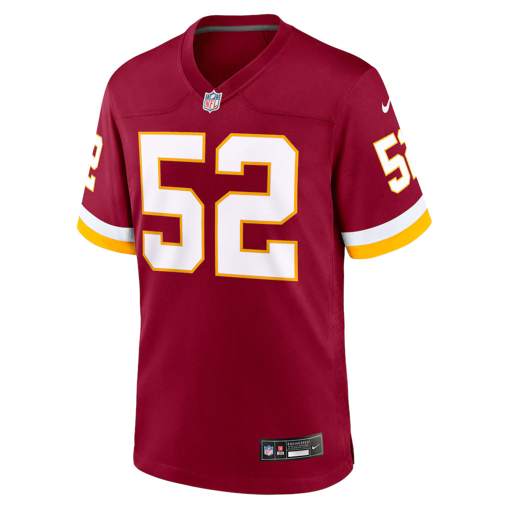 Sonny Styles #52 Washington Commanders Football Jersey