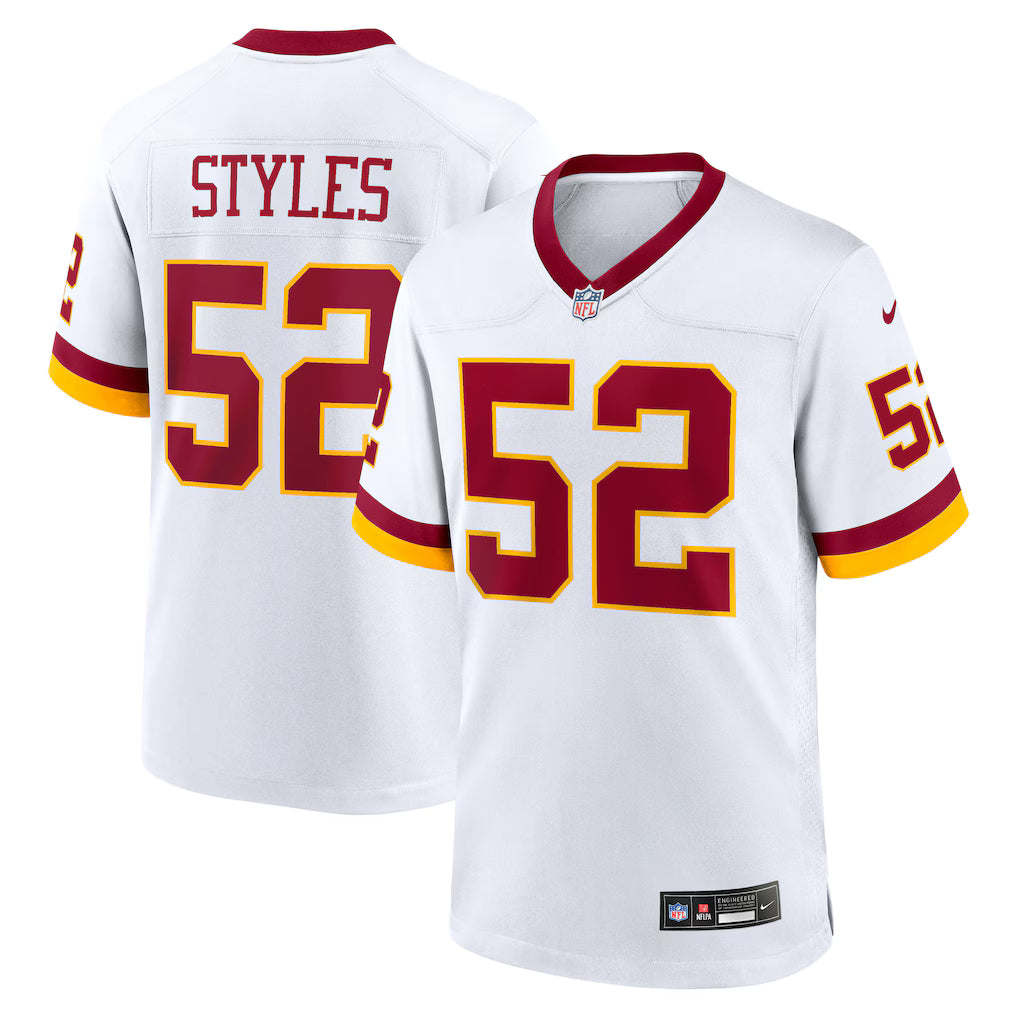 Sonny Styles #52 Washington Commanders Football Jersey