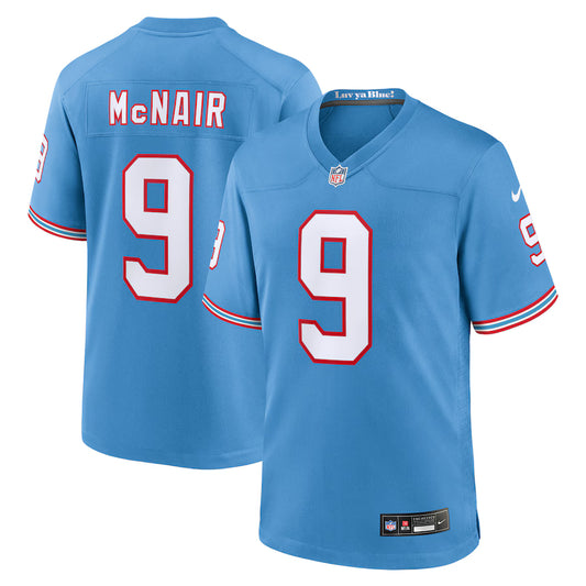 Steve McNair Tennessee Titans Retired Player Alternate Game Jersey - Light Blue - NFL
