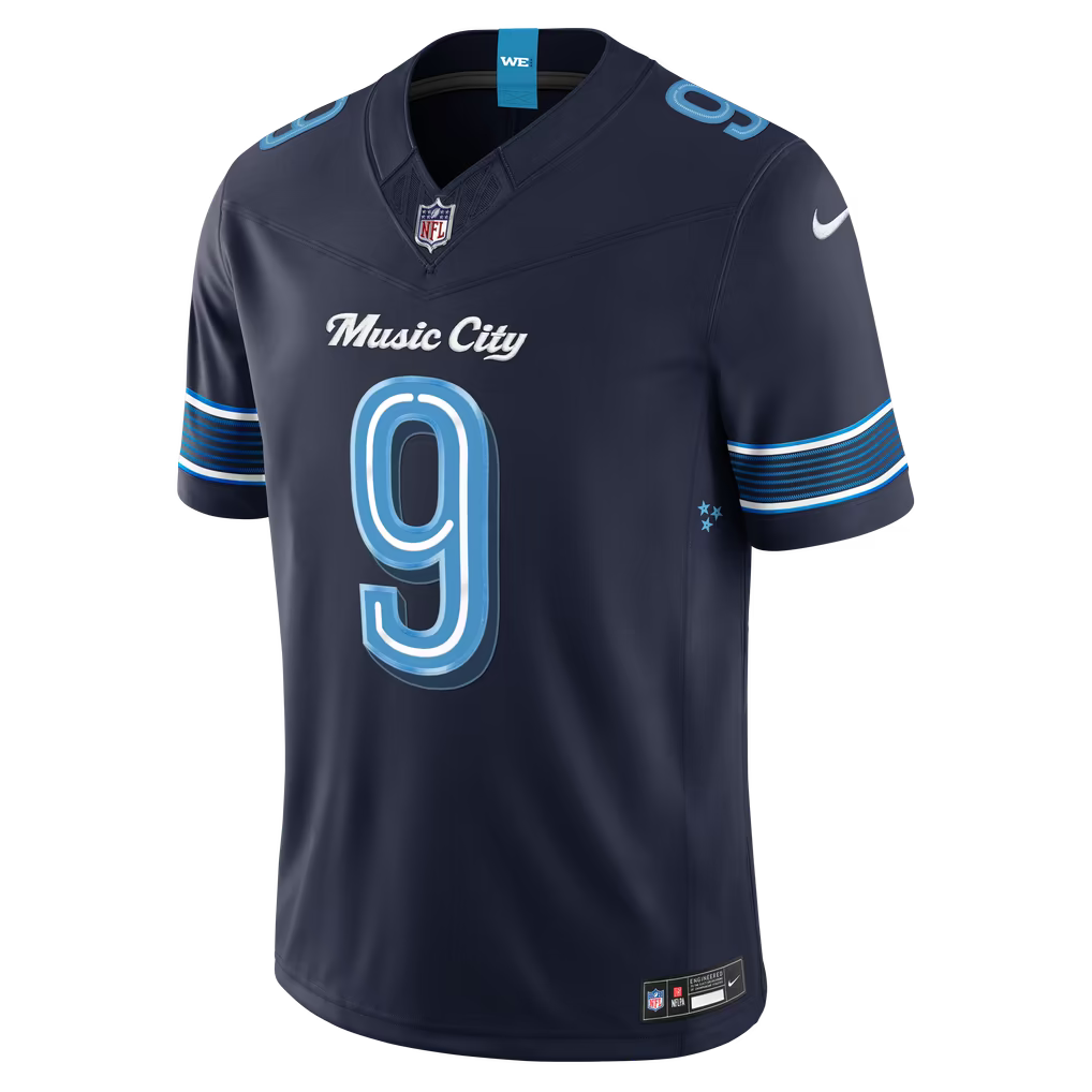 Steve McNair #9 Tennessee Titans 2026 Rivalries Stitched Football Jersey