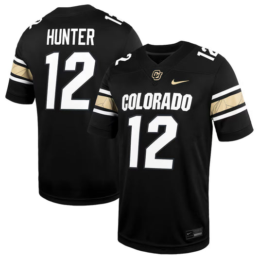 Travis Hunter Colorado Buffaloes Alternate Alumni Game Jersey - Black - NCAA