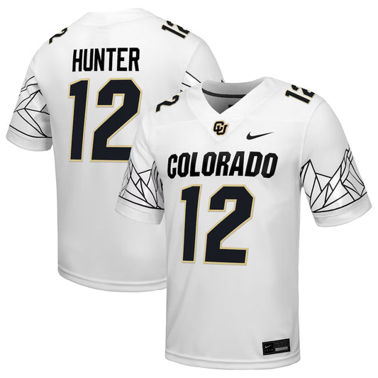 Travis Hunter Colorado Buffaloes  Alumni Game Jersey - White - NCAA