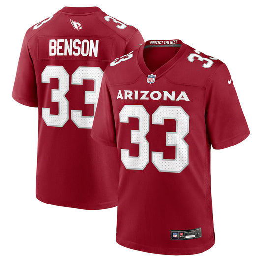 Trey Benson Arizona Cardinals Team Game Jersey - Cardinal -NFL