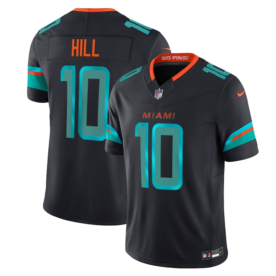 Tyreek Hill Miami Dolphins 2025 Rivalries Collection Limited Jersey - Pitch Blue - NFL