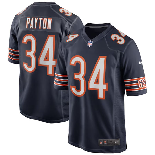 Walter Payton Chicago Bears Game Retired Player Jersey - Navy - NFL