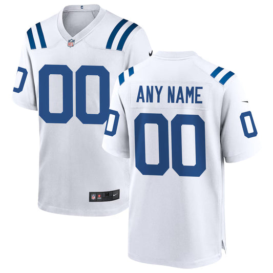 Indianapolis Colts Custom Game Jersey - White - NFL