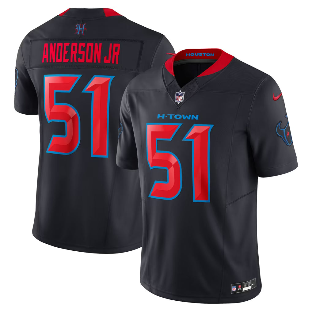 Will Anderson Jr. #51 Houston Texans Alternate 2 Vapor F.U.S.E. Limited Football Jersey