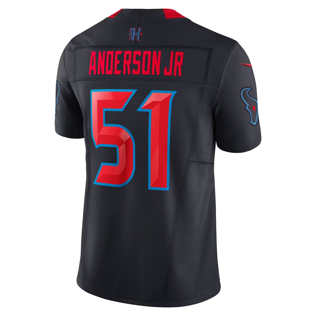 Will Anderson Jr. #51 Houston Texans Alternate 2 Vapor F.U.S.E. Limited Football Jersey
