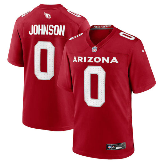 Will Johnson Arizona Cardinals Team Game Jersey - Cardinal -NFL
