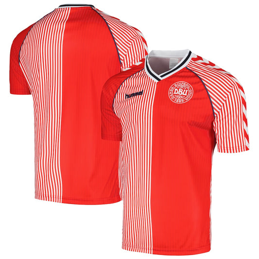 Denmark National Team 1986 Home Jersey - Red