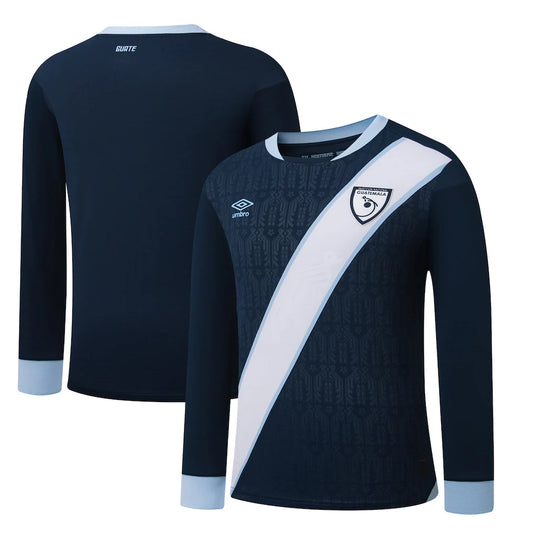 Guatemala National Team Umbro 2026 Away Long Sleeve Jersey - Navy