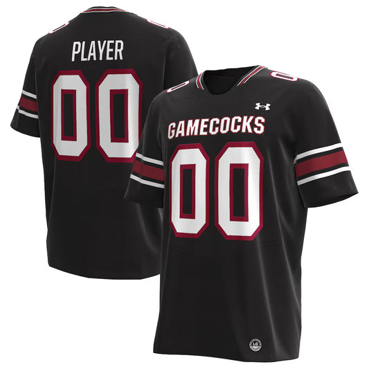 South Carolina Gamecocks Under Armour Alternate NIL Pick-A-Player Football Jersey - Black -