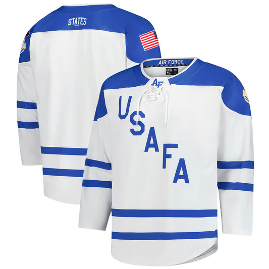 Air Force Falcons Hockey Jersey - White - NCAA