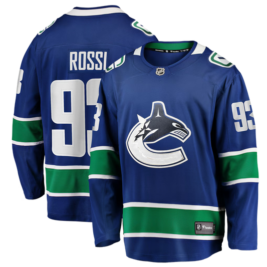 Marco Rossi Vancouver Canucks Home Premier Breakaway Player Jersey - Blue