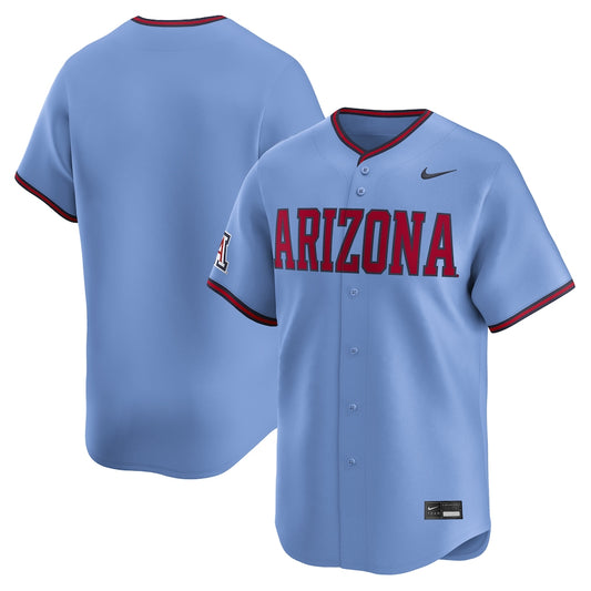 Arizona Wildcats Limited Home Wordmark Jersey - Light Blue - NCAA