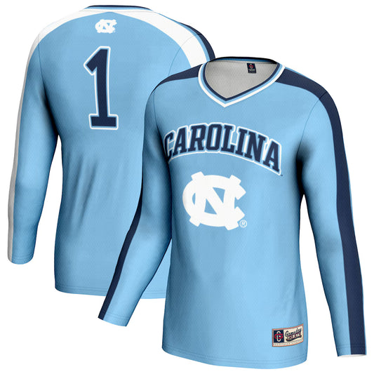 North Carolina Tar Heels GameDay Greats #1 Lightweight Volleyball Fashion Jersey - Light Blue - NCAA