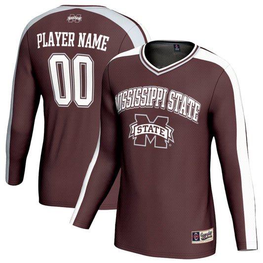 Mississippi State Bulldogs GameDay Greats NIL Pick-A-Player Lightweight Collegiate Volleyball Fashion Jersey - Maroon - NCAA