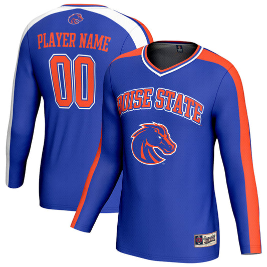 Boise State Broncos GameDay Greats NIL Pick-A-Player Lightweight Collegiate Volleyball Fashion Jersey - Royal - NCAA