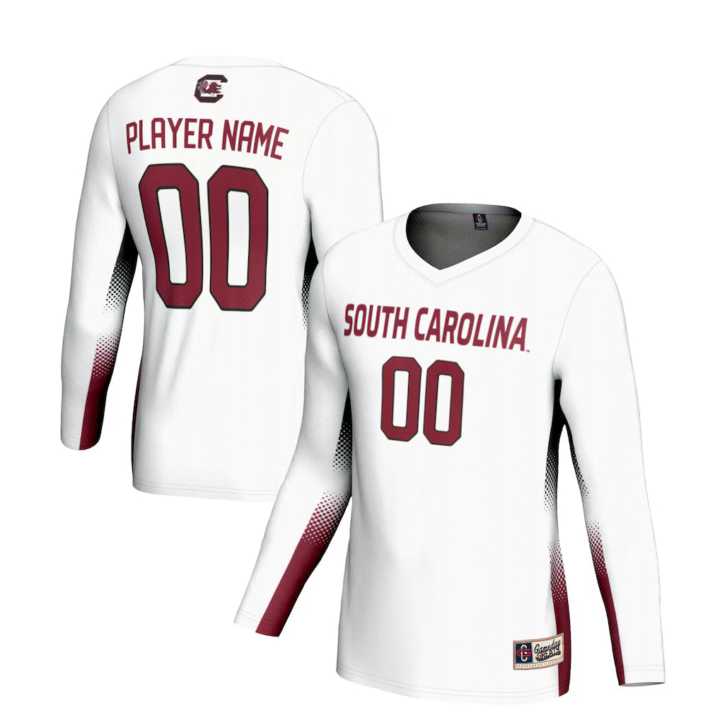 South Carolina Gamecocks GameDay Greats NIL Lightweight Volleyball Jersey - White -