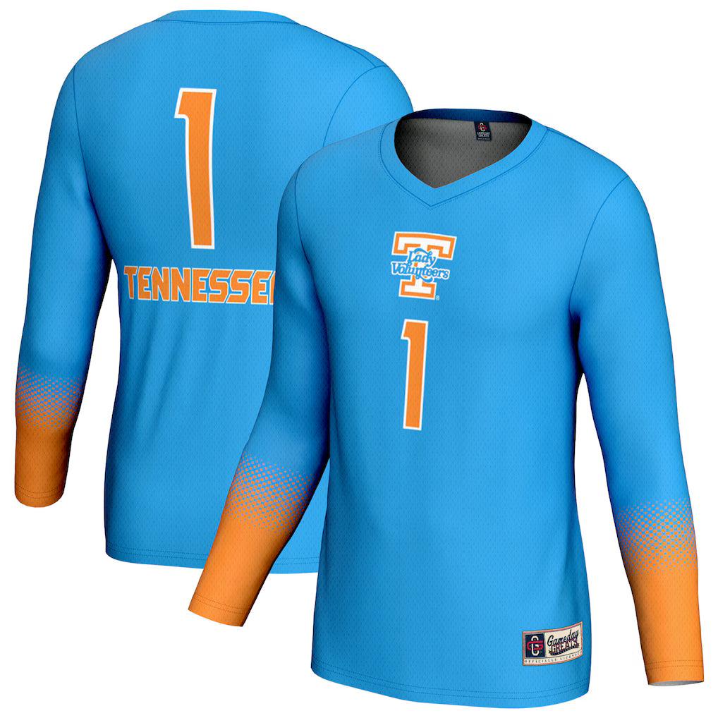 Tennessee Volunteers GameDay Greats Lightweight Volleyball Fashion Jersey - Blue -
