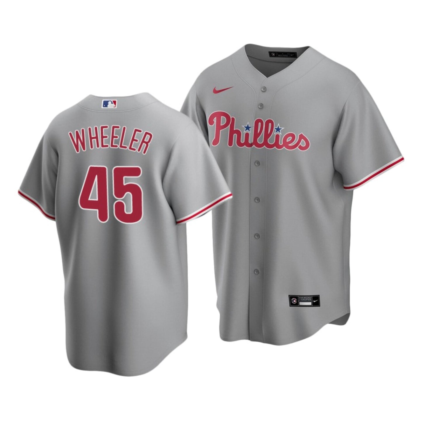 MLB Philadelphia Phillies Zack Wheeler 45 Jersey